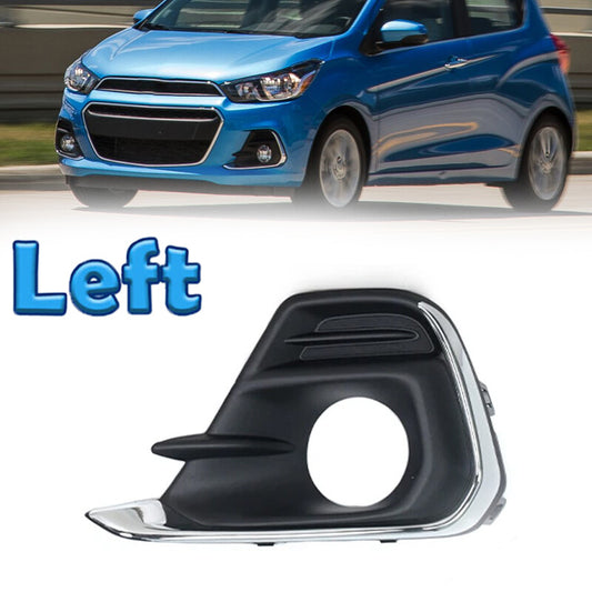 Left Fog Lamp Grille Front Bumper Fog Light Cover for Chevrolet Spark 2016-2018