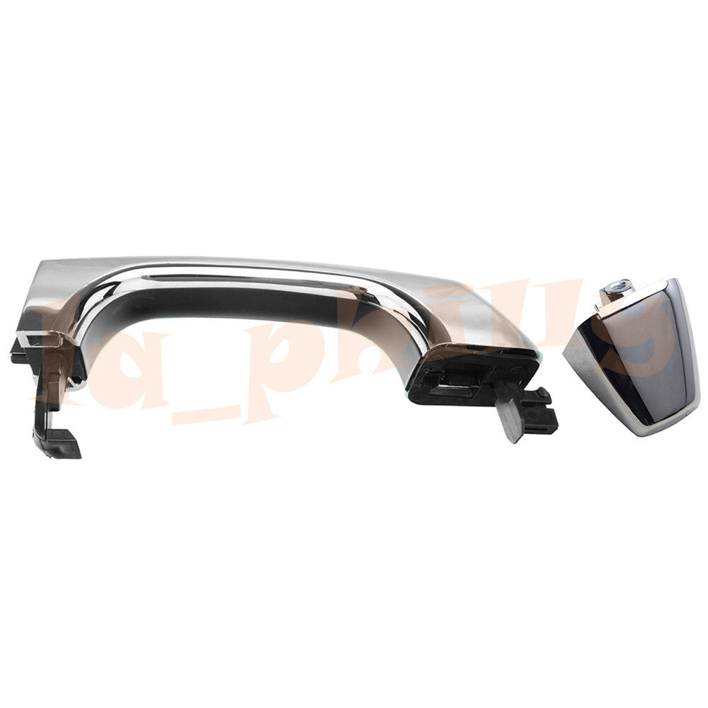 Front Rear Exterior Outside Door Handle Chrome Fit for Hummer H3 06-10 H3T 09-10