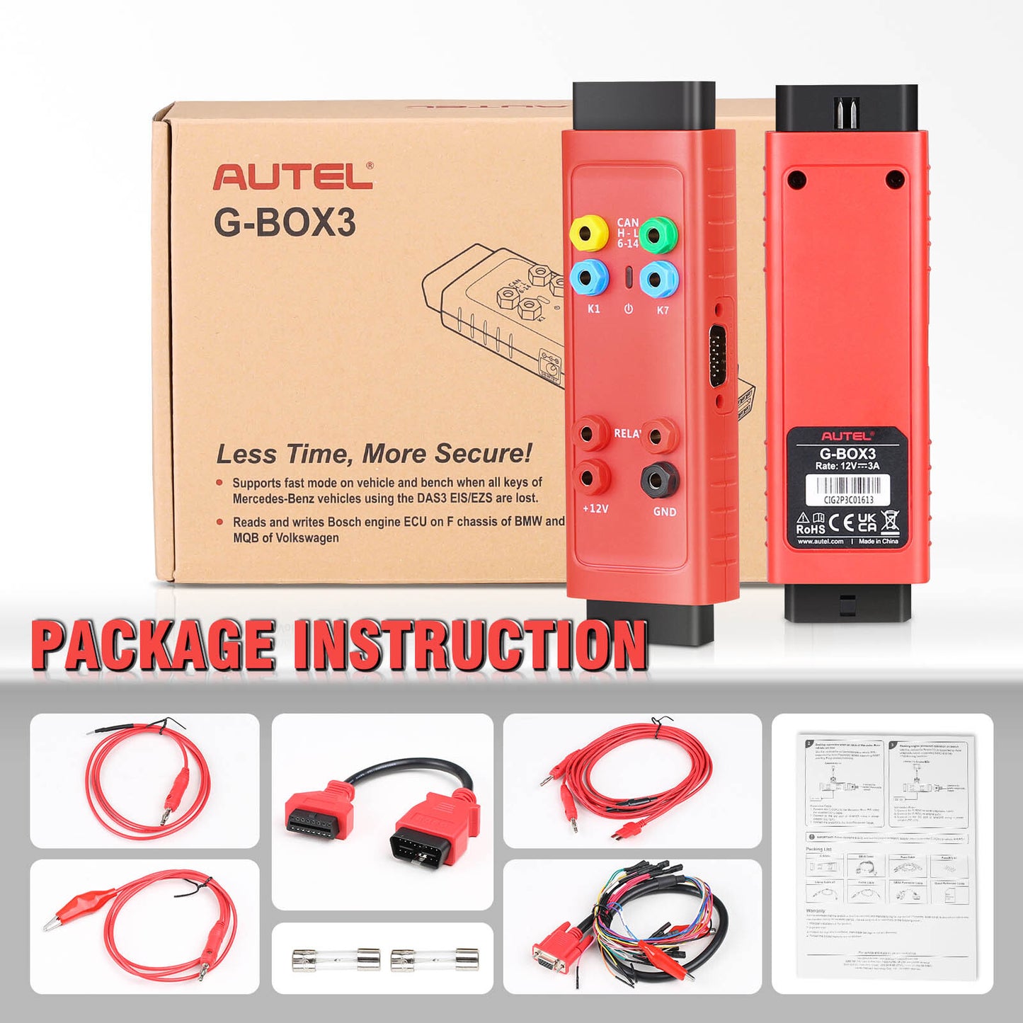 2024 G-BOX3 Adapter Compatible for IM608/IM608PRO/ IM508 Update of Gbox2
