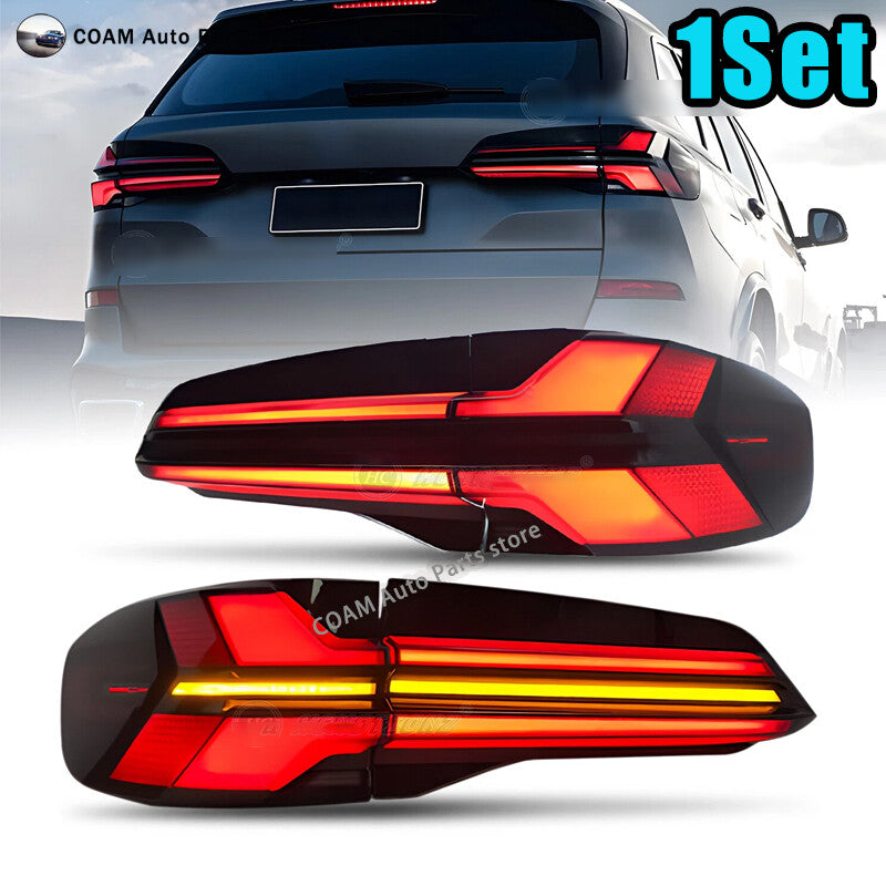 Smoked LED taillight kit for BMW X5 G05 2018 - 2023 (Animation sequence -)