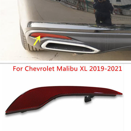 Left Rear Bumper Reflector Light Fog Lamp Fit for Chevrolet Malibu XL 2019-2021