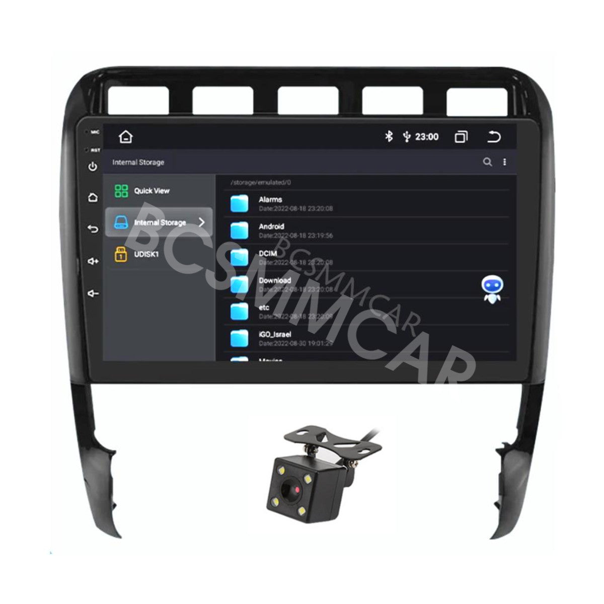 Android Car Stereo Radio Fit for Porsche for Cayenne 2003-2010 GPS For Carplay W/Cam