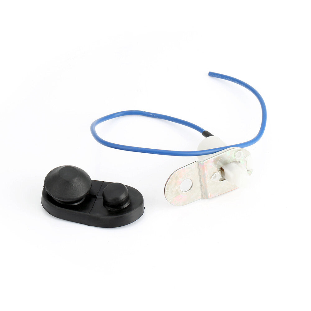Set of 2 Black Universal Auto Interior Parts Car Door Light Lamp Switch Button