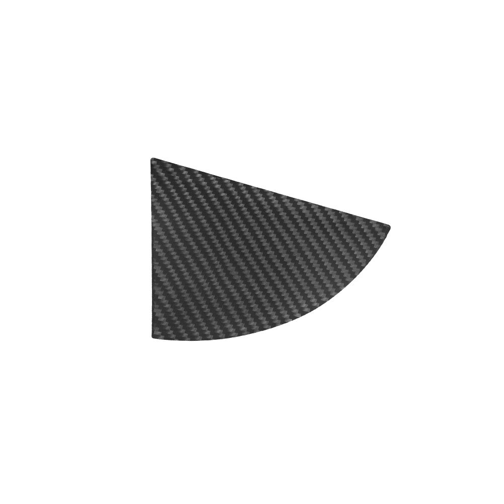 Carbon fiber rear door pillar trim covers for the for Hyundai for Veloster JS 2019 - 2022