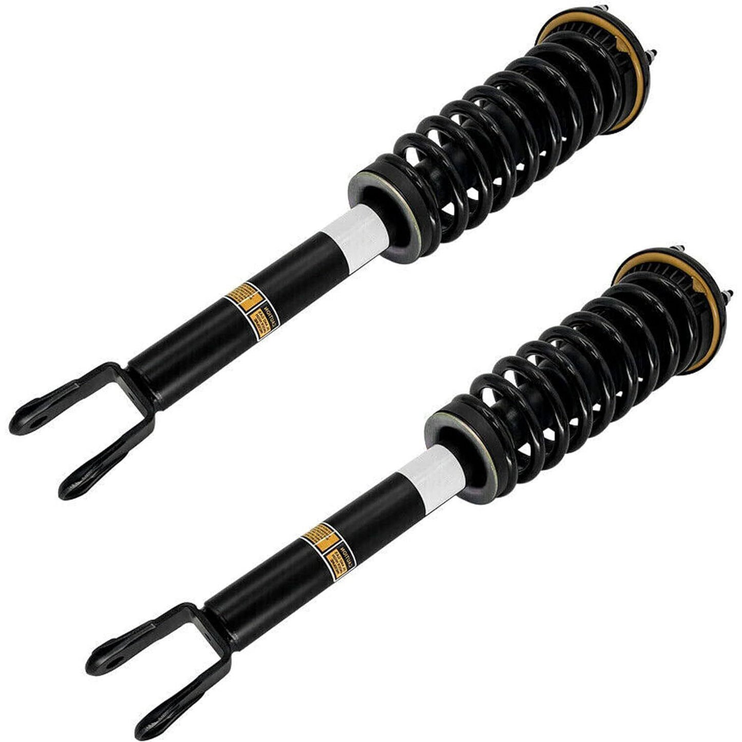 Two Assy front shock absorber struts for Mercedes W211 S211 E350 4Matic 3.5L V6 (2006-2009)