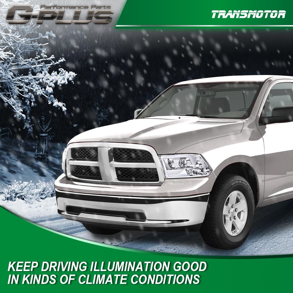 LED Tianlu DRL Suitable for Version 09-18 for Ram 1500 2500 3500 Green Bright