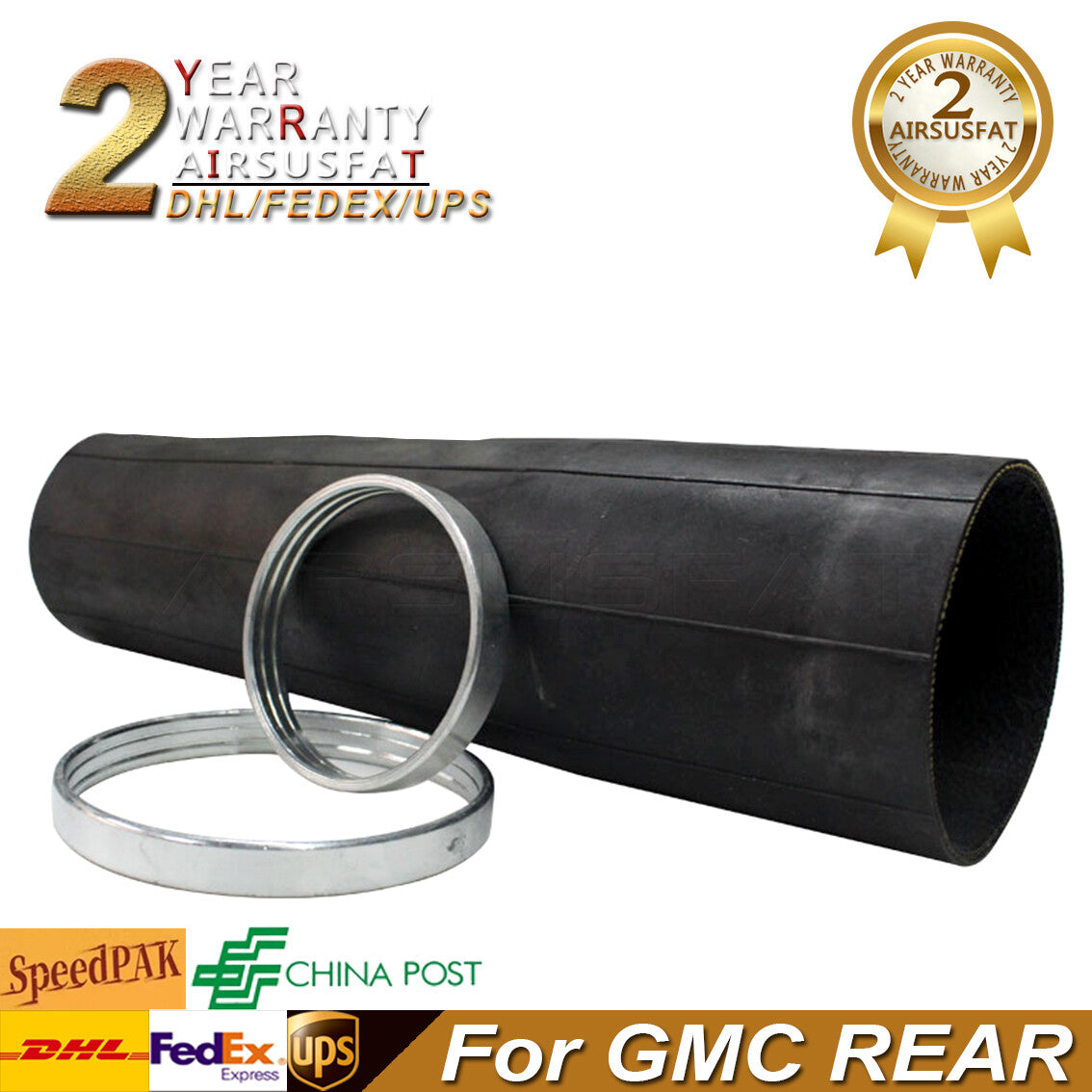 Rear Air Shock Sleeve Rings for Chevrolet Suburban Avalanche Tahoe for GMC 25979394