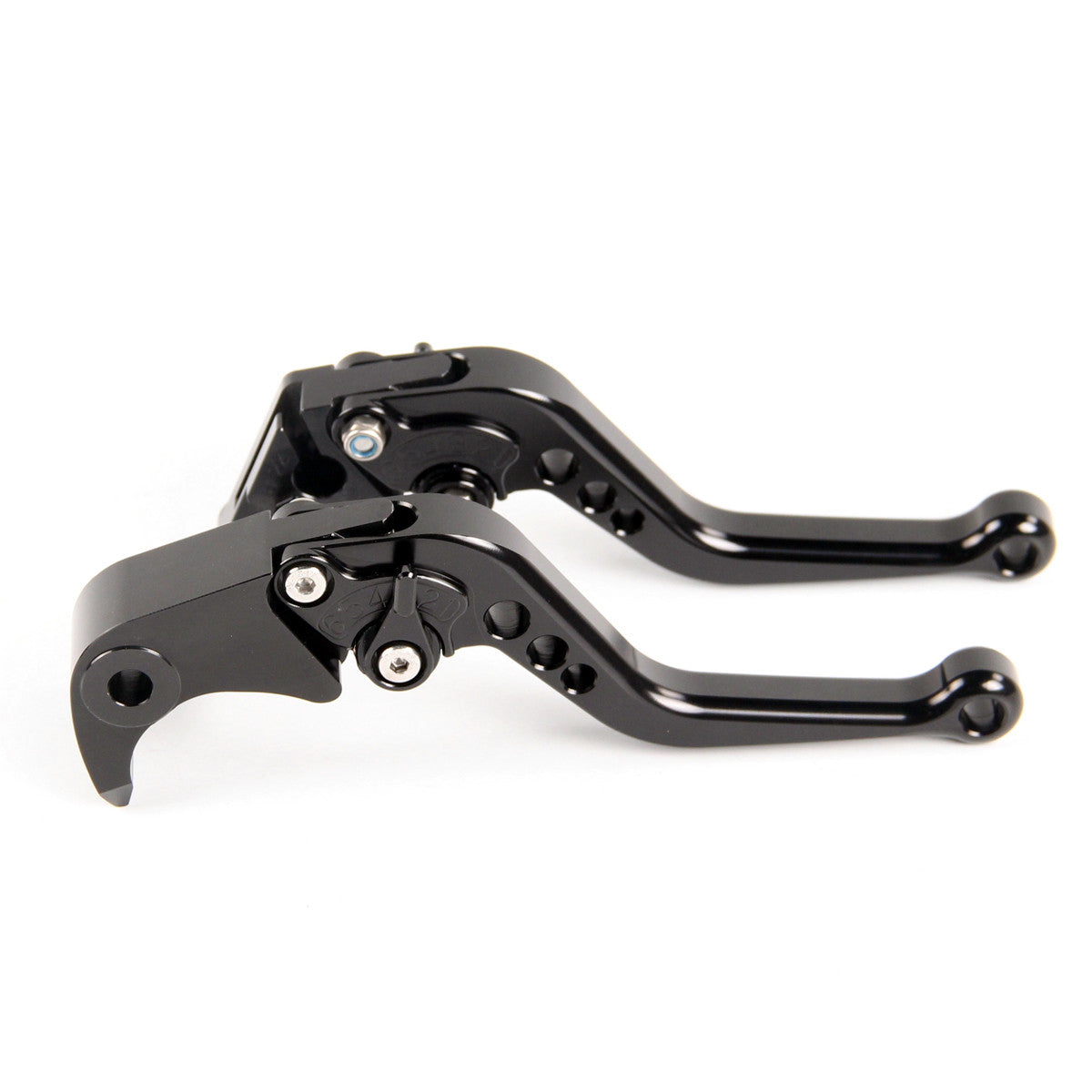 Shorty Black Brake Clutch Levers For B.M.W S1000RR (w or w/o CC) (2010-2017)
