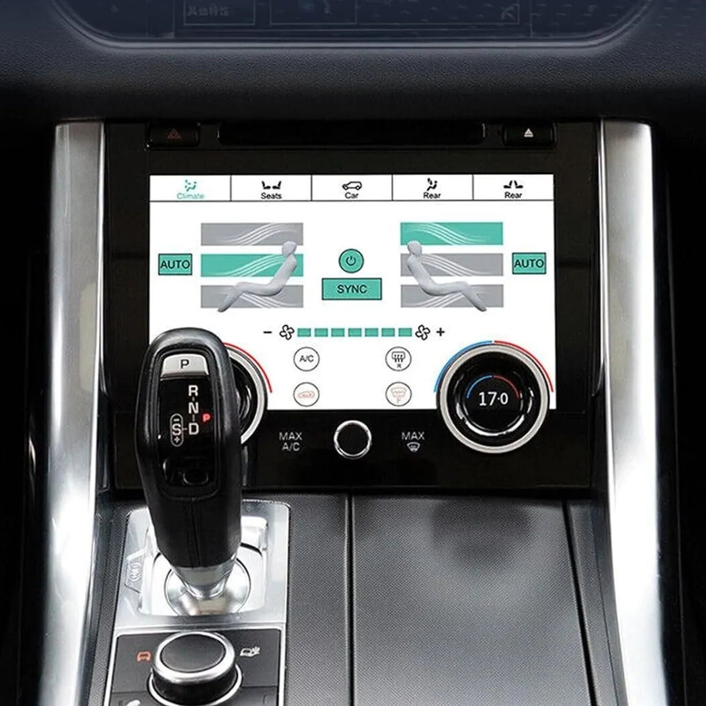 A/C AC Air Condition Control LCD Screen Panel For 2014-17 for Range Rover Sport L494