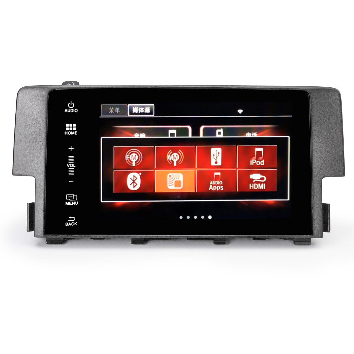 Radio navigation LCD touchscreen 39710-TBA-A11 suitable for Honda for Civic 2016-2018.