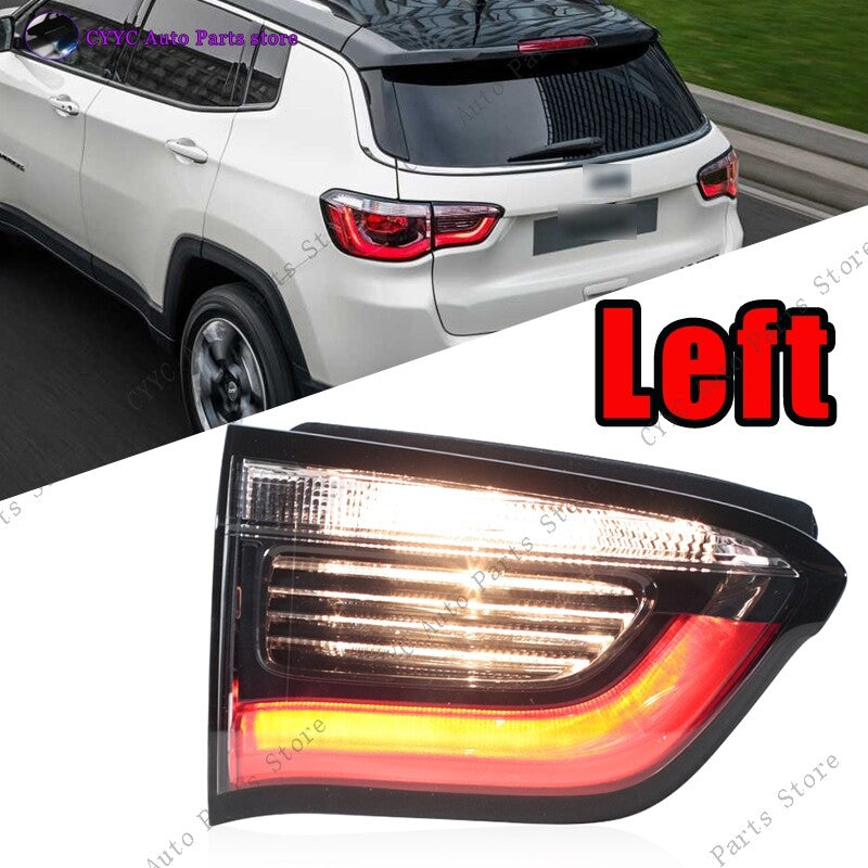 Tail Light Assembly Brake Warning Light Left for Jeep Compass 2017-2019