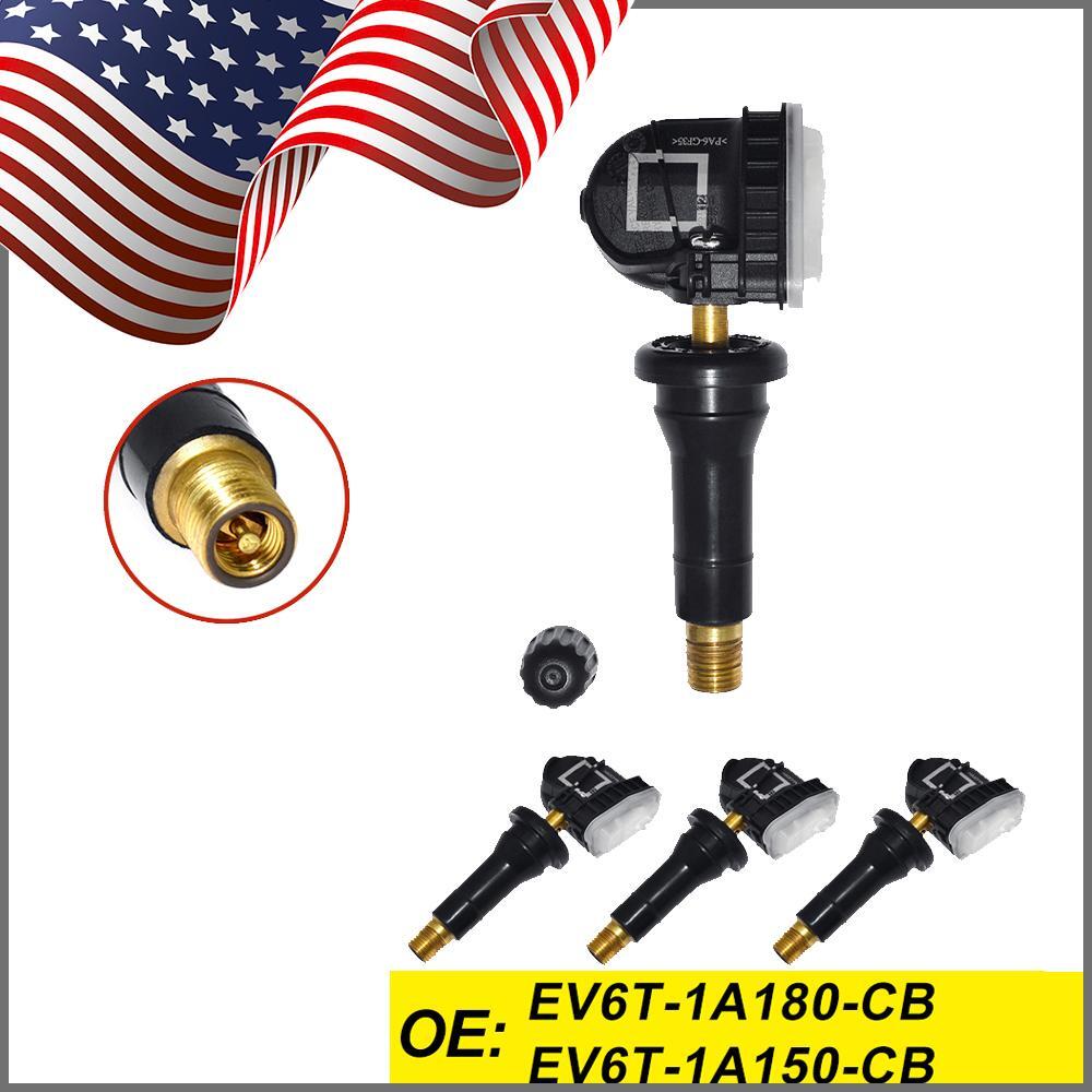 4PCS TPMS Tire Pressure Sensor for Ford Focus Ranger EV6T-1A180-CB - 433MHz