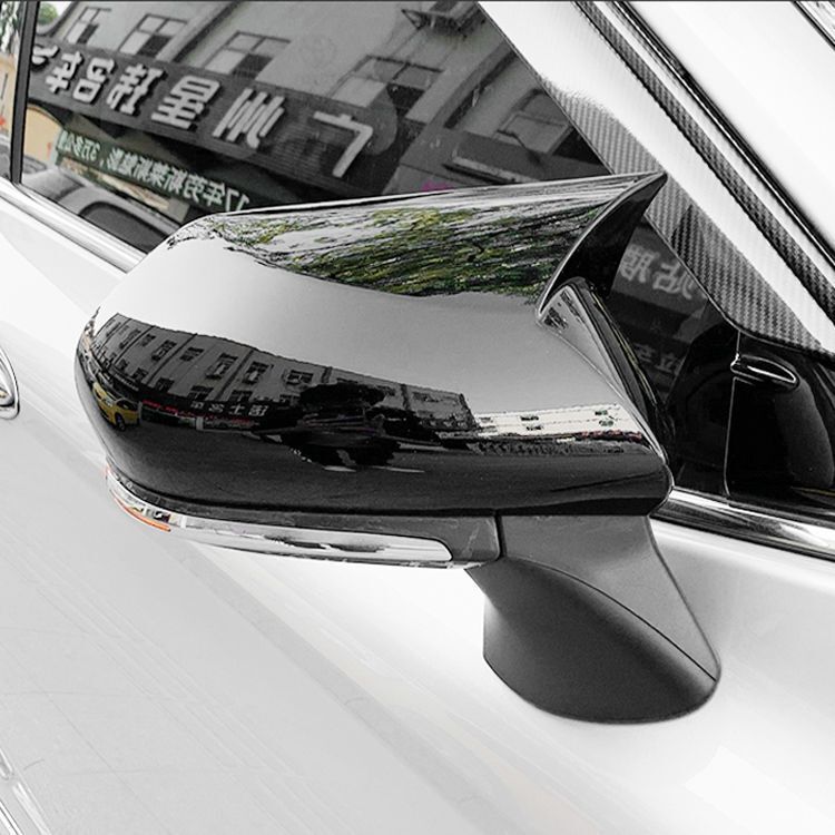 Car Ox Horn Side Rearview Mirror Cover Mirror Protector for Toyota for Camry 18-23