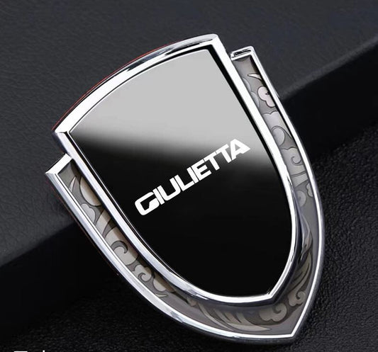 Black horseshoe buckle car keychain/key ring accessory for Alfa Romeo MITO