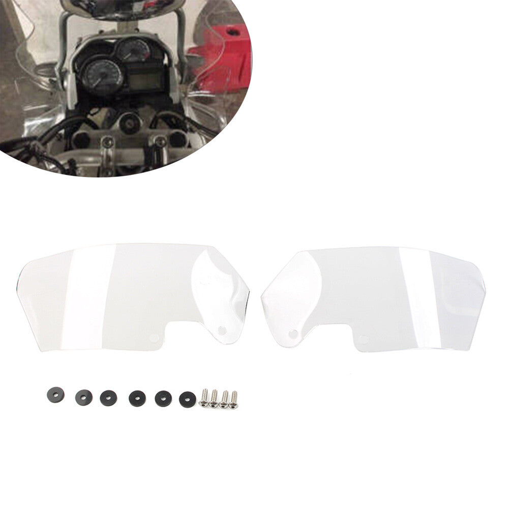 Side Windshield Windscreen Wind Deflector Trim Fit for BMW R1200GS ADV 2004-12 Clear