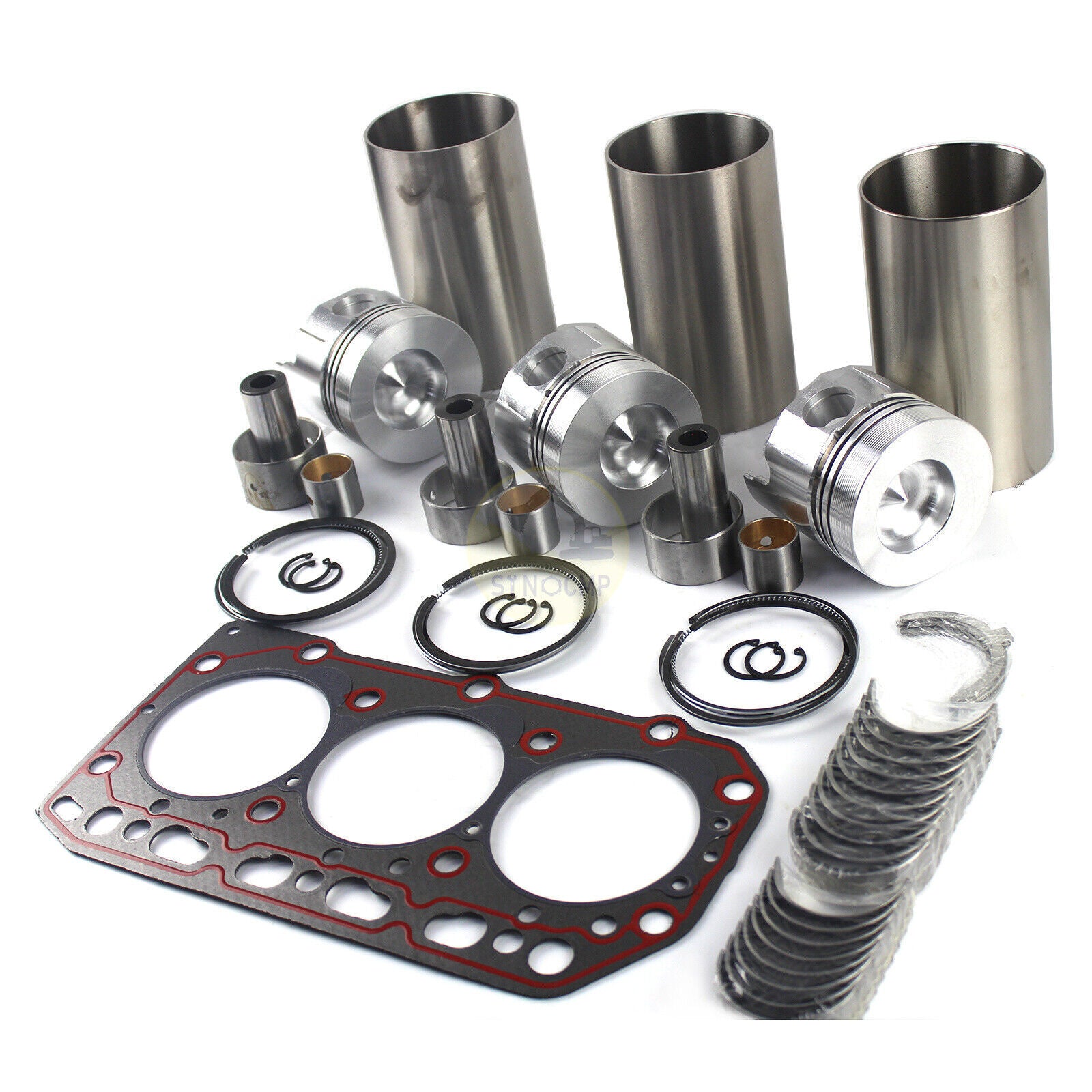 3D84 3TN84 3TN84L-RB Engine Overhaul Rebuild Kit Fit For Yanmar Komatsu PC35R-8