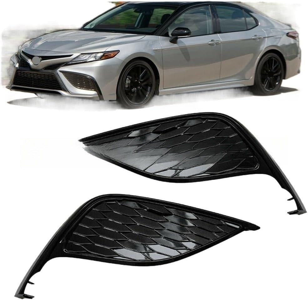 Front Bumper Fog Light Coverr Left Righ Fit for Toyota for Camry SE XSE 2021-2023