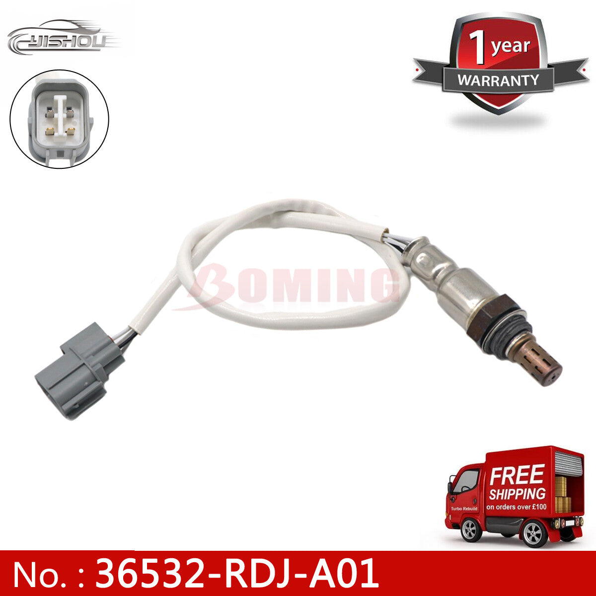 36532-RDJ-A01 is a pilot oxygen sensor suitable for Acura Mdx RL TL, for Honda Accord, for Civic Odyssey, and other similar vehicles.