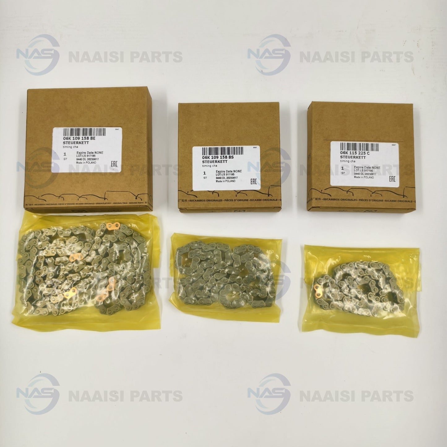 The brand-new 13X timing chain kit is suitable for Volkswagen GTI, for Jetta , for Audi A4, Q3, Q5 1.8, 2.0 T