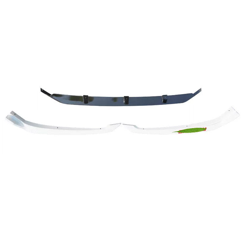 White Black Front Bumper Lip Spoiler Splitter 3PCS for Hyundai for Elantra 2017-2018
