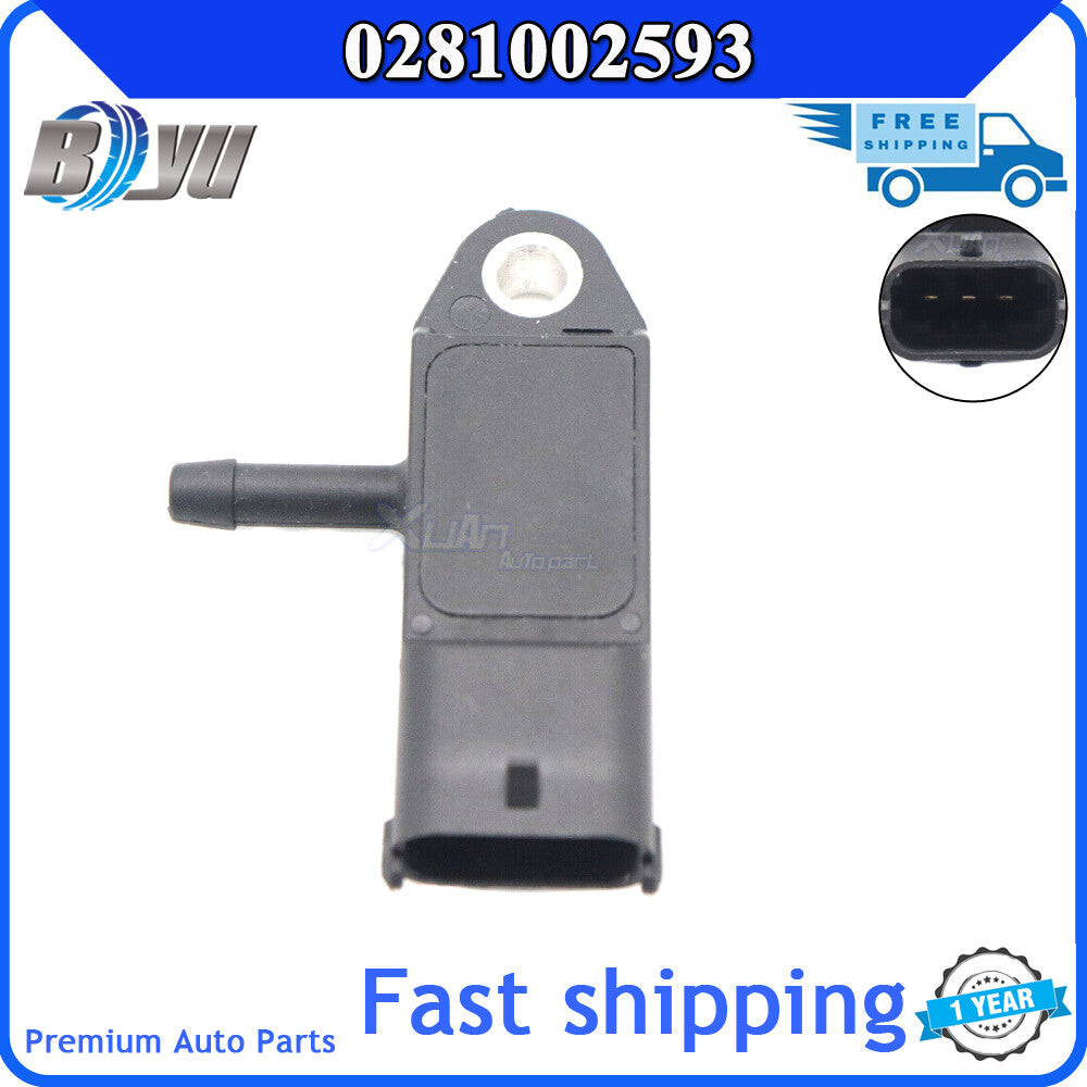 0281002593 Boost Barometric Pressure Map Sensor for Renault Thalia Trafic Twingo for Dacia