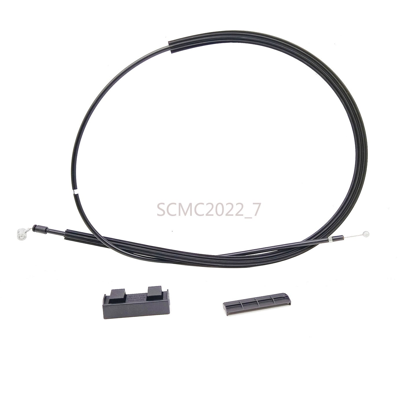 Hood Latch Lock Release Cable Rear w/Connector for VW for Tiguan 5N0 823 535