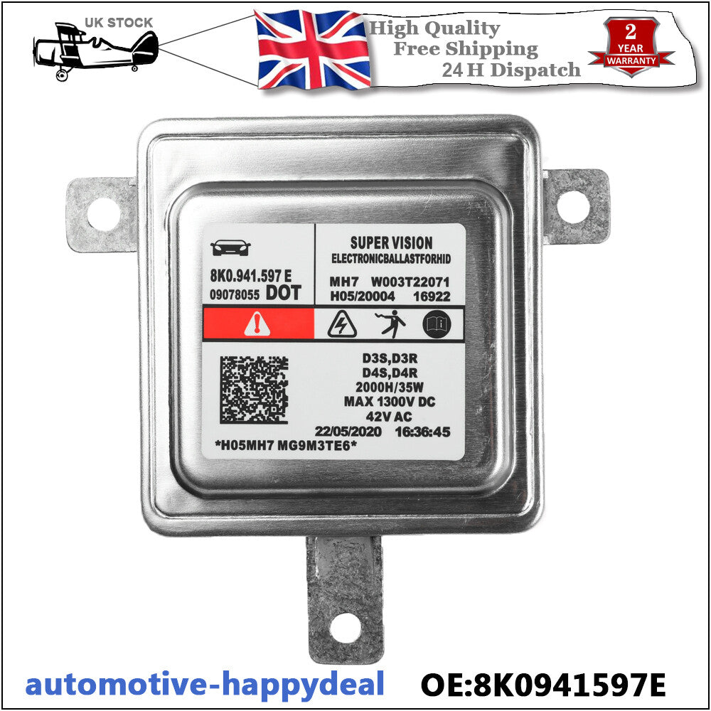8K0941597E for AUDI A1 A3 A4 A5 A6 Xenon Headlight Ballast Control Unit Module