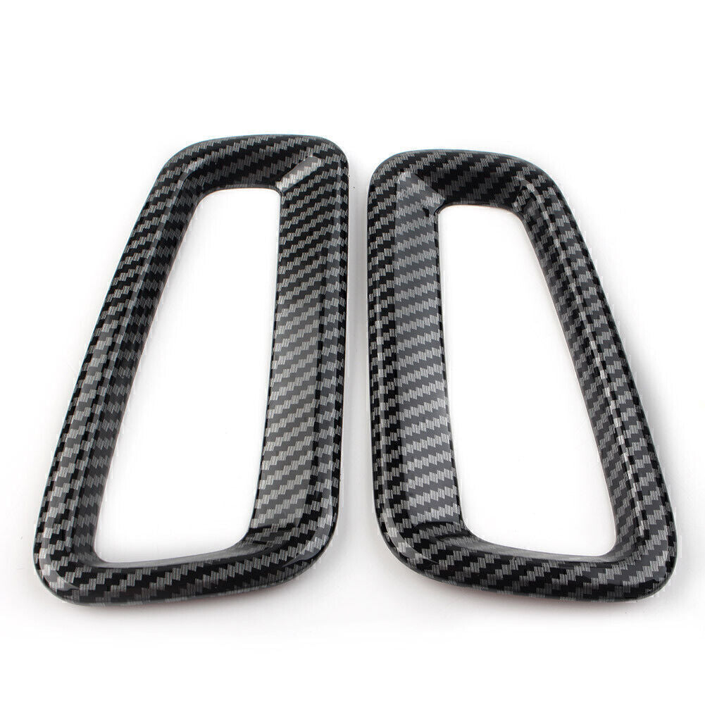 for Honda for Civic 11th 2022+ Carbon Fiber Look Dashboard Air Outlet Vent Cover L&R