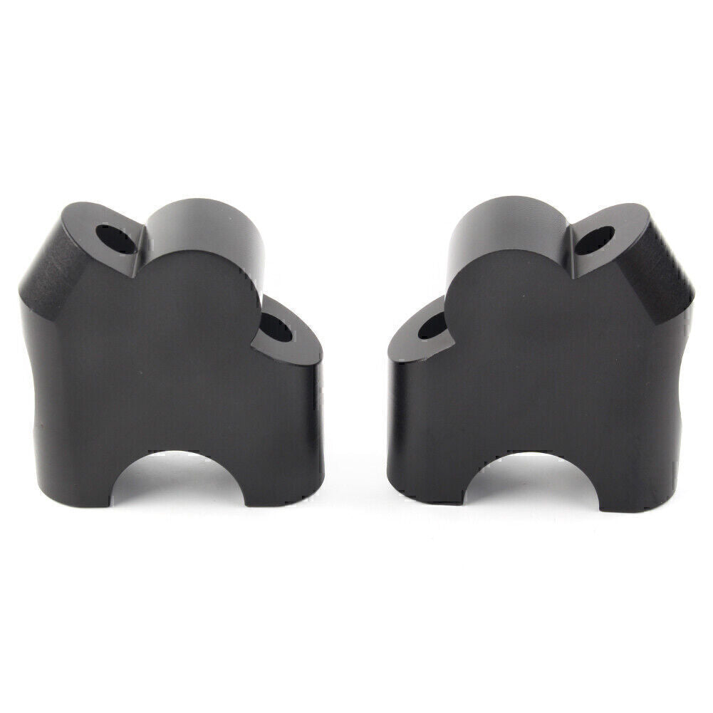 for BMW F800R 2015-2017 HandleBar Bar Risers Mount Clamp Adapter Black