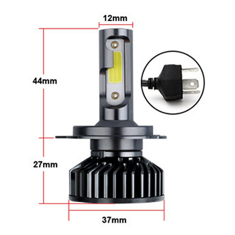 29003 H4 LED Headlight Bulbs Kit 10000W 1000000LM Hi/Lo Beam Super Bright White