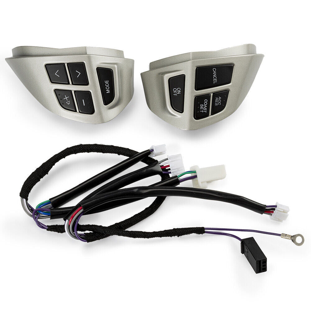 2-piece set of radio volume steering wheel control switches for Mitsubishi Montero/Lancer/ASX