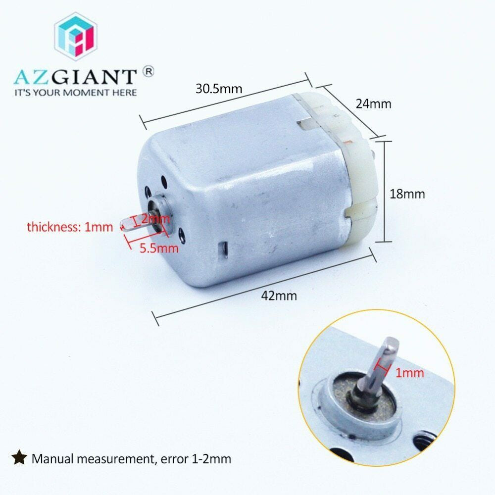 Suitable for Honda City CRV for CIVIC Accord electric vehicles, mirror-finish folding motor, 5.5 mm D-axis