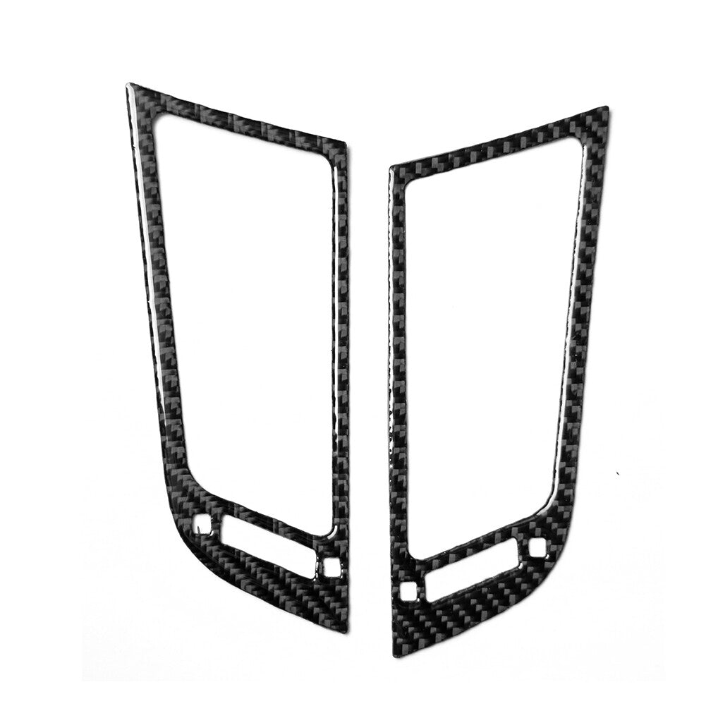 for Infiniti FX35 FX37 09-13 QX70 14-17 Carbon Fiber Console Air Vent Cover Trim