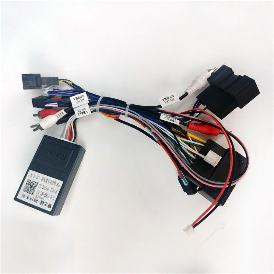 Car 16Pin Android Power Wiring Harness Canbus box for Ford Focus 9.7/10.4/12.4''
