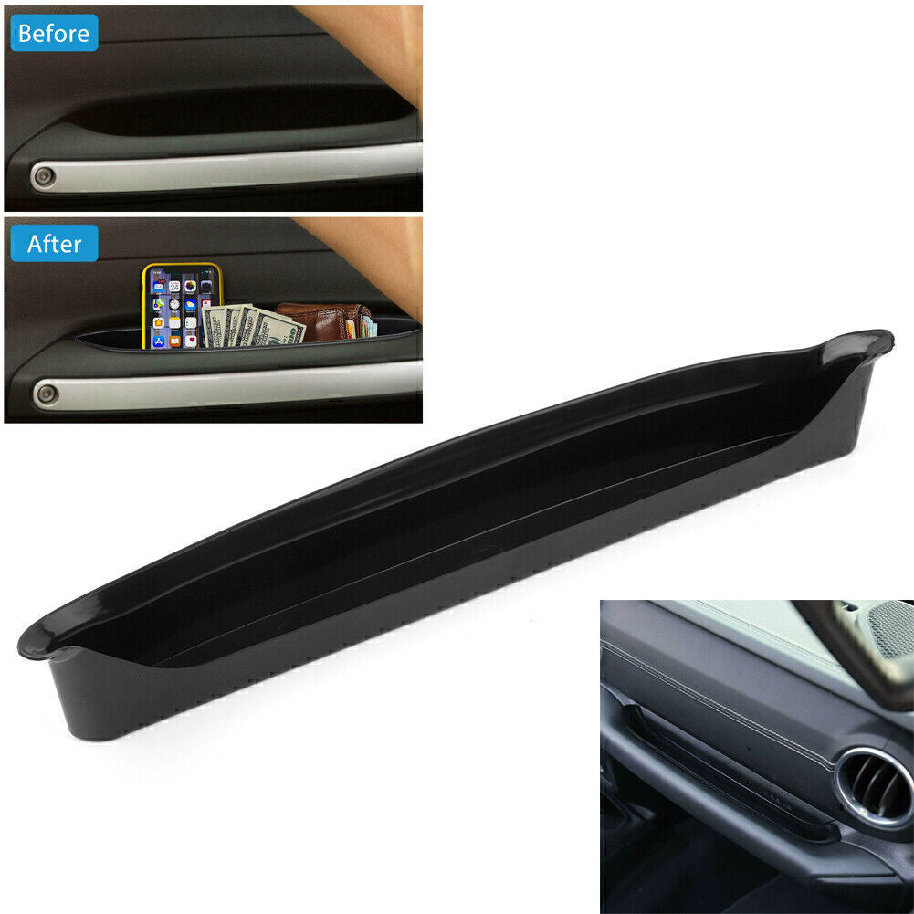 Passenger Storage Tray Organizer Grab Handle Box Fit 2018 for Jeep for Wrangler JL Black