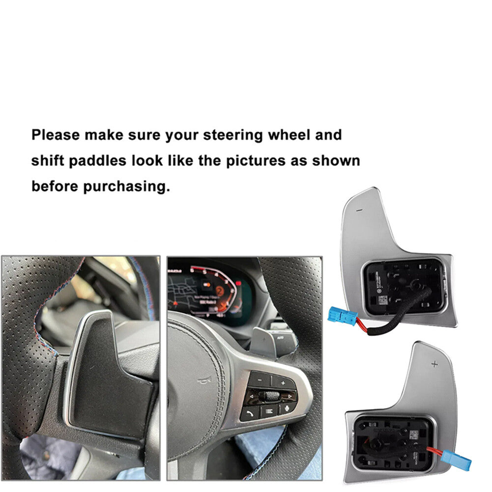 Steering Wheel Shift Paddle Extension for BMW 1 2 3 4 5 6 7 Series X3 X4 X6 X5