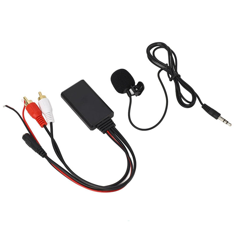 Car Radio 2RCA Input Stereo Wireless Play Bluetooth Function Module with MIC Kit
