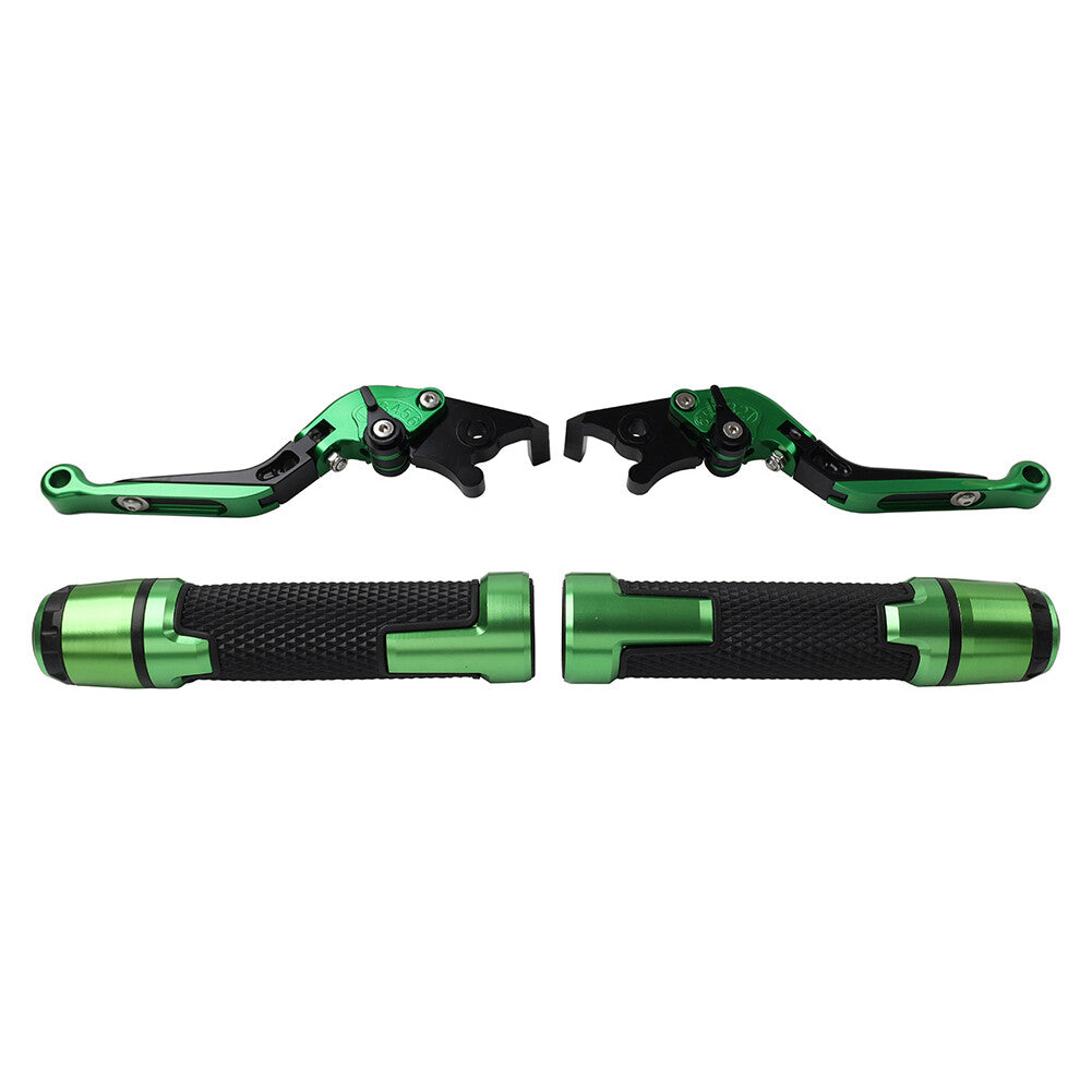 Folding Extendable Brake Clutch Levers Handlebar Grips Fit for BMW F650GS 02-07