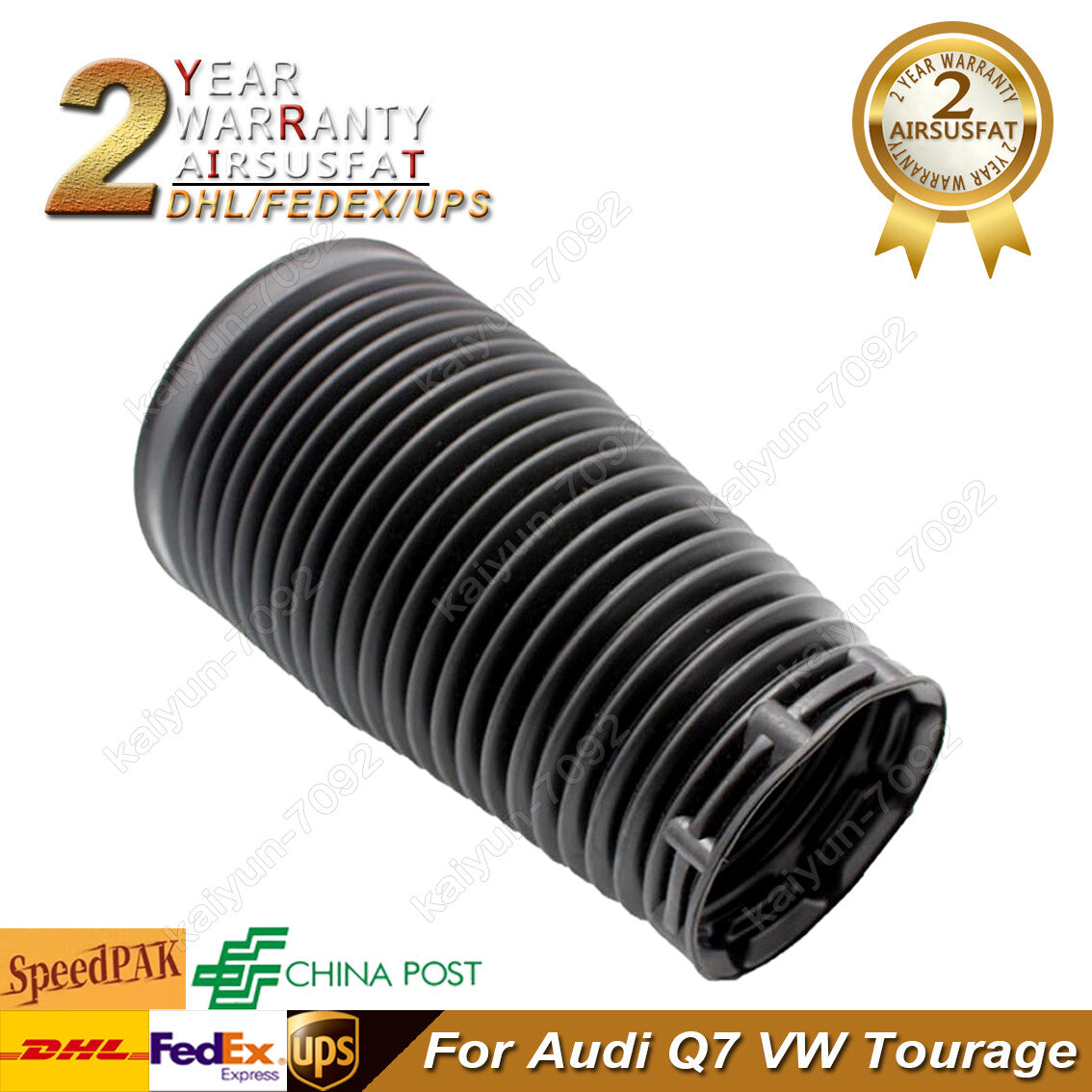 Rear Dust Cover Boot for Audi Q7 for VW tourage Air Shock Absorber Rubber Bellow New