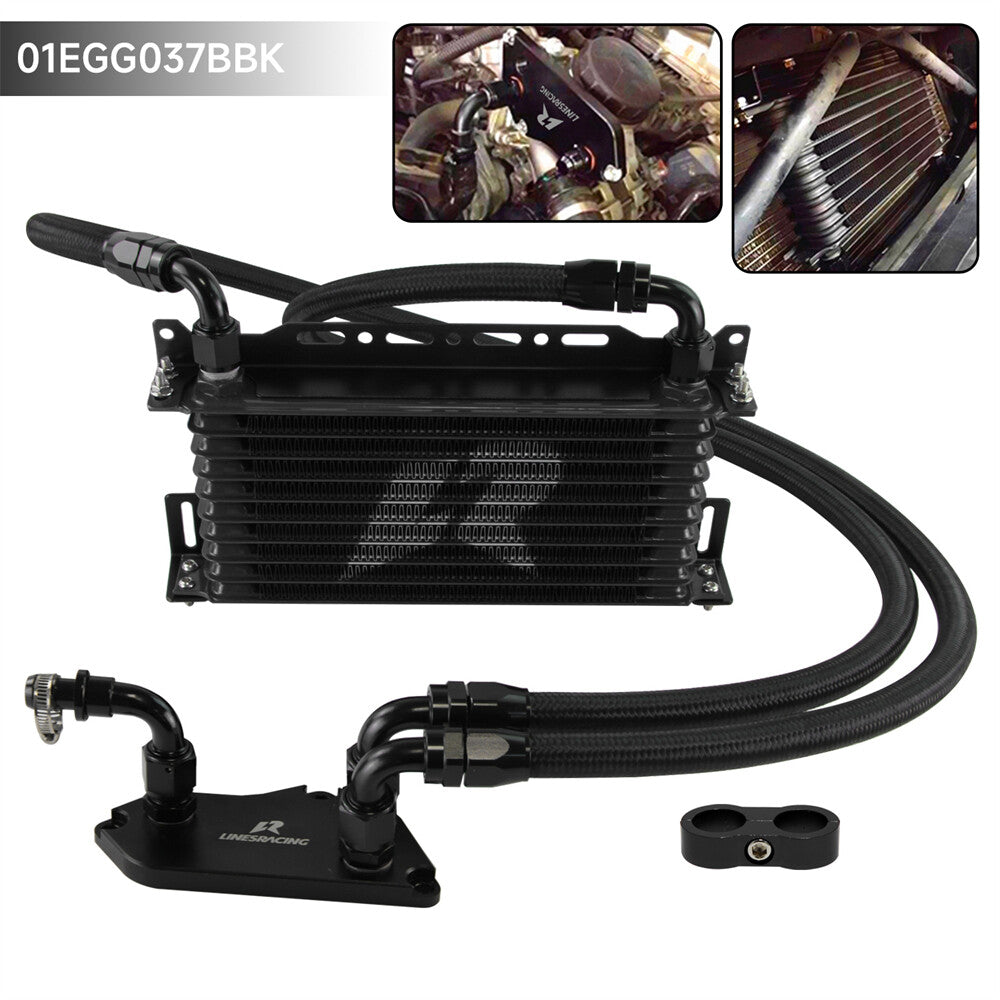 10 Row AN10 Oil Cooler Kit for BMW 3 series F30 F31 N20 328i + Mounting Bracket