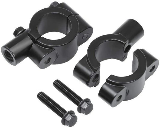 7/8 10MM Motorcycle Handlebar Mirror Mount Holder Clamp Adaptor For Universal