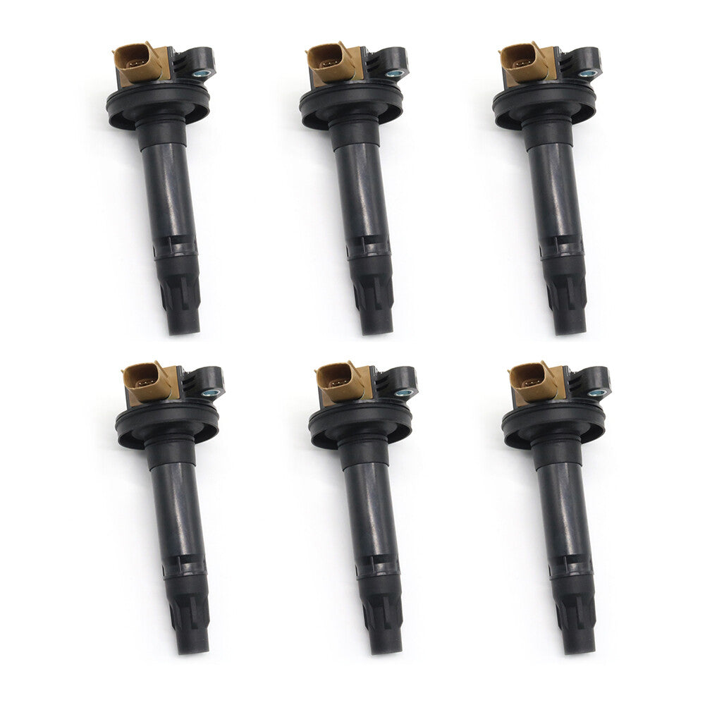 6X NEW Turbo Ignition Coils 11-17 For ECOBOOST FLEX F150 TAURUS MKS MKT for Ford