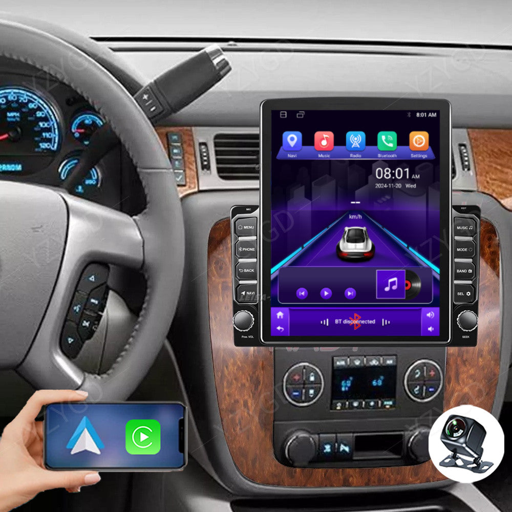 Carplay Car Radio for Chevrolet Silverado 1500 2500 3500 2007-2013 Stereo GPS BT