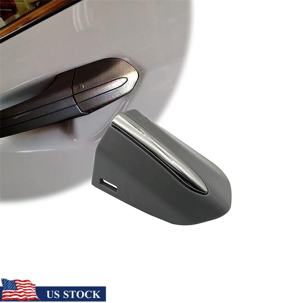 Car Left Driver Door Handle Key Bezel Cover Chrome Replace For 13-20 for Ford Fusion