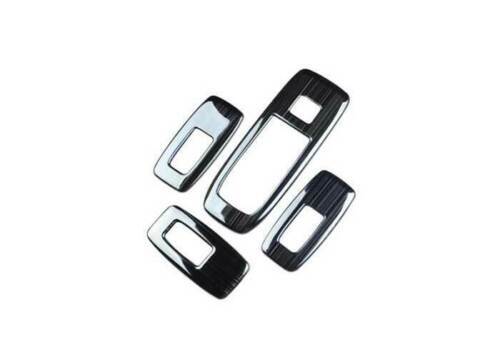 for Ford Ranger 2015-2023 Black Titanium Window Lift Panel Switch Cover Trim 4PC