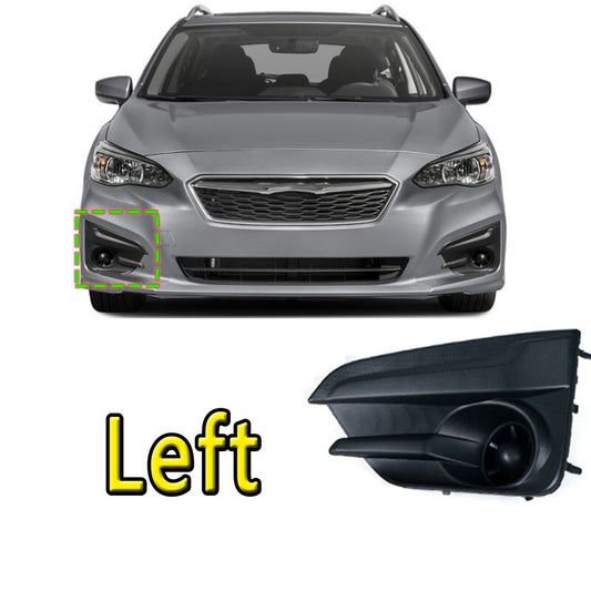 Fog light cover, fog light trim, light cover, grille left for Subaru Impreza 2017 and 2018
