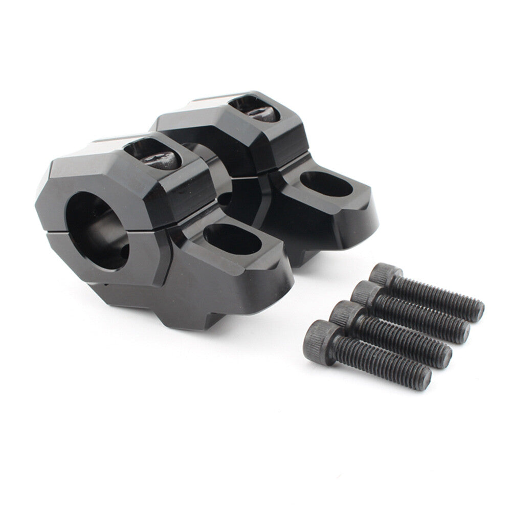 for Kawasaki Z900C Z900RS 2017-2024 Handlebar Mount Riser Clamp Handle Bar Black