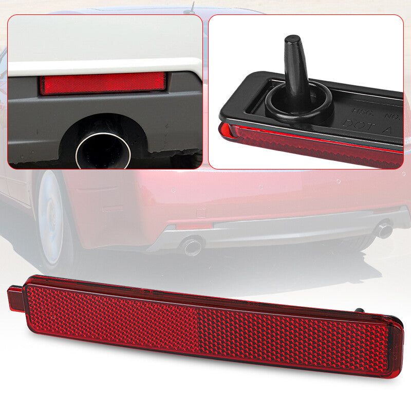 Red Rear Bumper Reflector Left OR Right for Chevrolet Trailblazer for GMC Acadia CTS