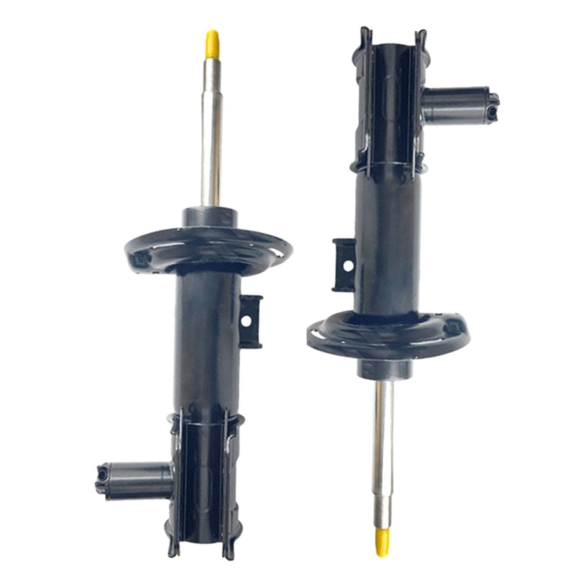 Two front shock absorber struts fit for Mercedes W218 W212 CLS63 E63 AMG 4Matic 14-18