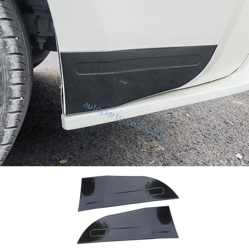 Carbon Fiber Steel Rear Bumper Lip Side Splitter Trim for Toyota for Corolla 20-2024